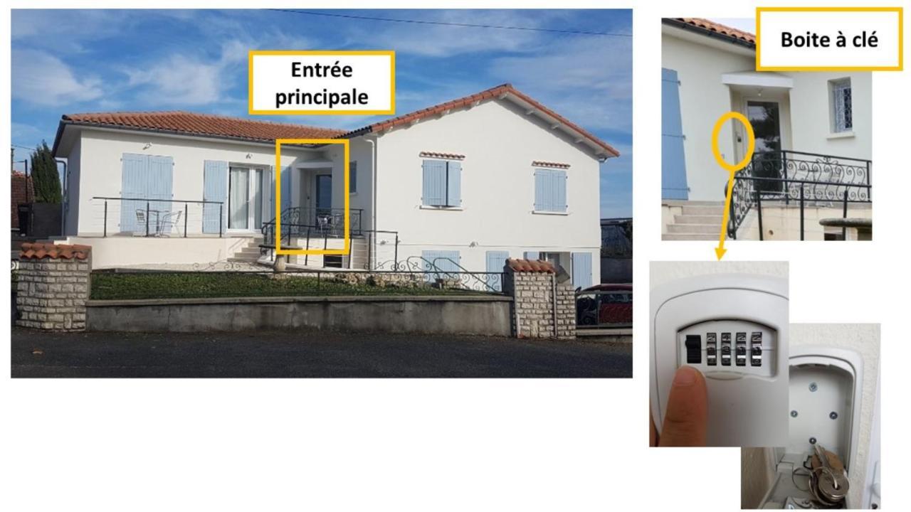 A1 Sweet Homes Angouleme L Secteur Sillac L Parking Gratuit - Animaux Acceptes Luaran gambar